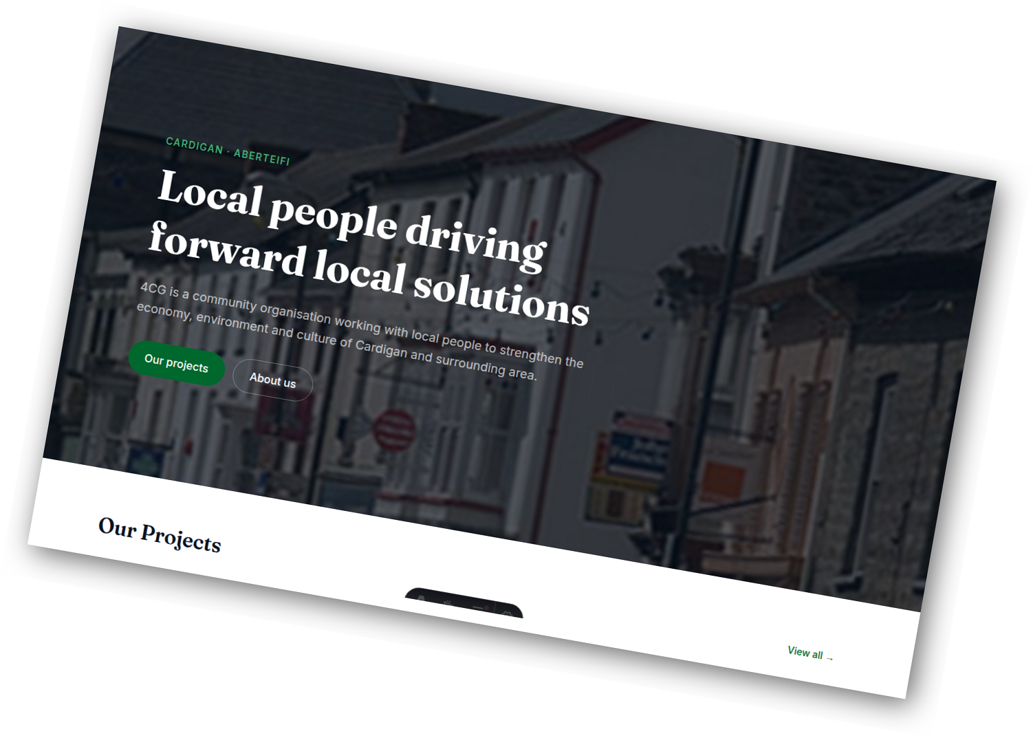 A new website