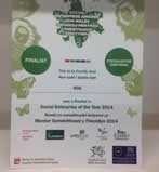 Finalist in Social Enterprise Award